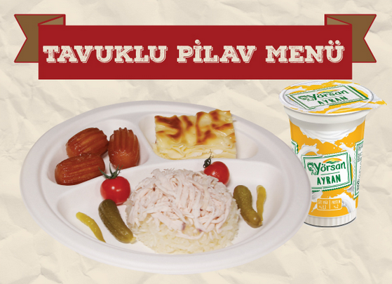 Tavuklu Pilav Menü
